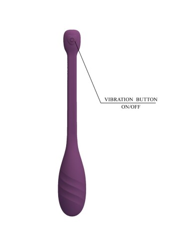 PRETTY LOVE - VIBRADOR CONTROLADO POR APLICATIVO LEVIATHAN ROXO