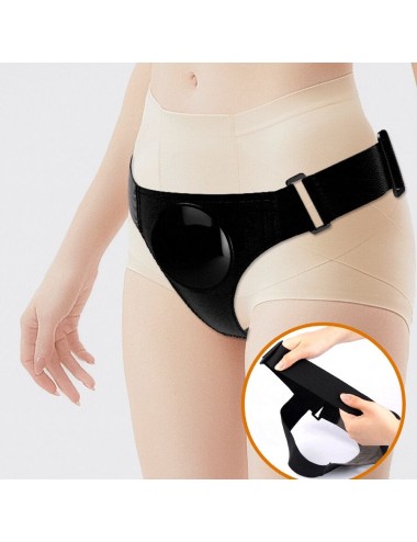 PRETTY LOVE - KYTON UNIVERSAL HARNESS BRIEFS COM DILDO SQUIRTING 19 CM MULATO