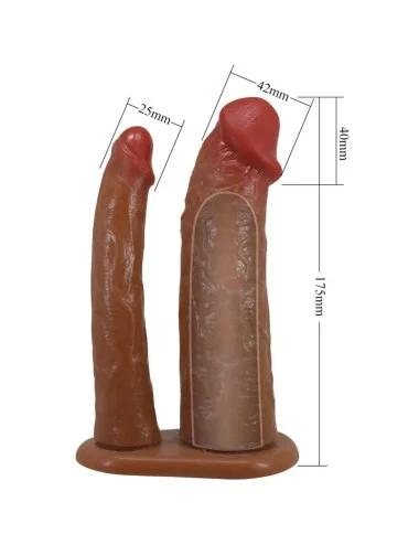 PRETTY LOVE - KEAVEN HARNESS BRIEFS DUPLO DILDO UNIVERSAL E CONFORTÁVEL