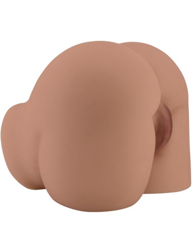 CRAZY BULL - BERNACE ASS VIBRADOR COM VAGINA REALISTA E ÂNUS CARNE CONTROLE REMOTO