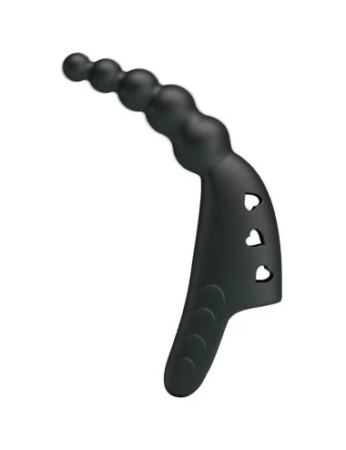 PRETTY LOVE - VIBRADOR DE DEDO JORDIN 10 VIBRAÇÕES PRETO