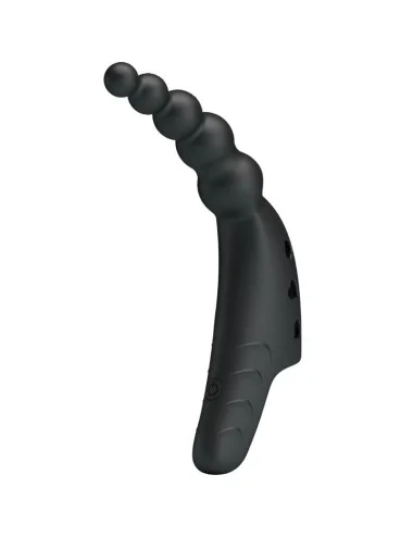 PRETTY LOVE - VIBRADOR DE DEDO JORDIN 10 VIBRAÇÕES PRETO