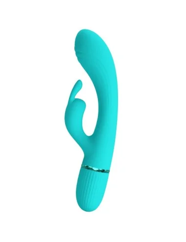 PRETTY LOVE - SCOCCO VIBRADOR COELHO TURQUESA