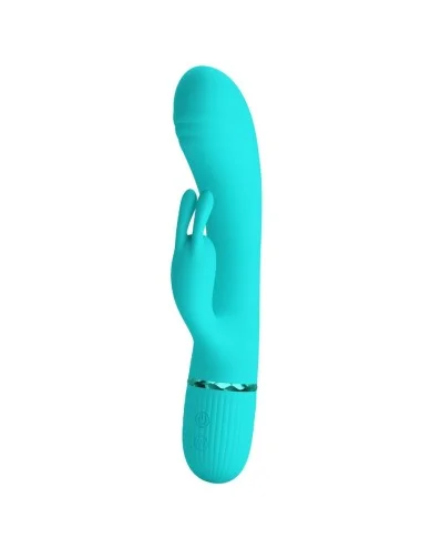 PRETTY LOVE - SCOCCO VIBRADOR COELHO TURQUESA