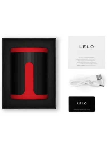 LELO - F2S™ TEAL MASTURBADOR MASCULINO VERMELHO