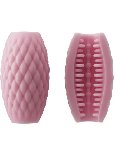 PRETTY LOVE - MASTURBADOR MASCULINO SILICONE ATHENA EROS ROSA