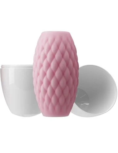 PRETTY LOVE - MASTURBADOR MASCULINO SILICONE ATHENA EROS ROSA