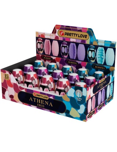 PRETTY LOVE - ATHENA EROS PACK 15 MASTURBADORES MASCULINOS VARIOS