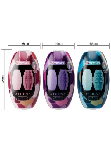 PRETTY LOVE - ATHENA EROS PACK 15 MASTURBADORES MASCULINOS VARIOS