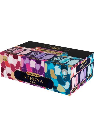 PRETTY LOVE - ATHENA EROS PACK 15 MASTURBADORES MASCULINOS VARIOS