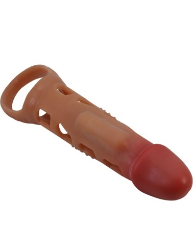 PRETTY LOVE - MANGA VIBRATÓRIA PARA PÊNIS PRESTON 18 CM