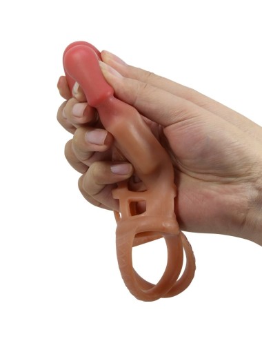 PRETTY LOVE - MANGA VIBRATÓRIA PARA PÊNIS PRESTON 18 CM