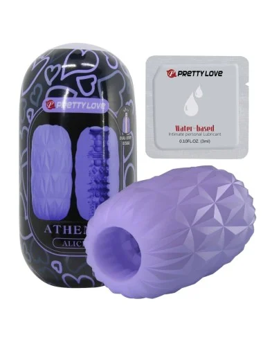 PRETTY LOVE - MASTURBADOR MASCULINO ATHENA ALICE ROXO