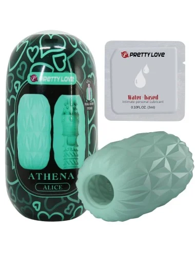 PPRETTY LOVE - MASTURBADOR MASCULINO ATHENA ALICE TURQUESA