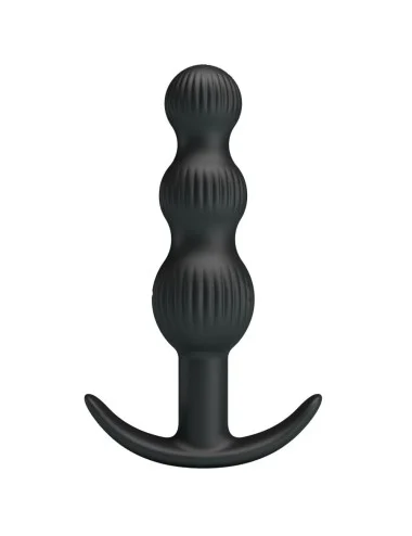 PRETTY LOVE - VIBRADOR ANAL SIDNEY 10 VIBRAÇÕES PRETO