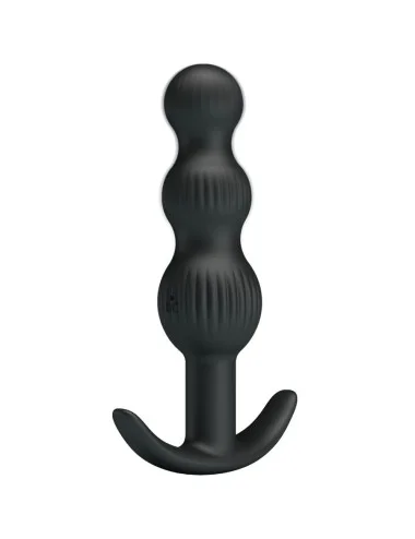 PRETTY LOVE - VIBRADOR ANAL SIDNEY 10 VIBRAÇÕES PRETO