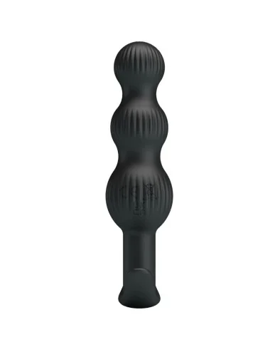 PRETTY LOVE - VIBRADOR ANAL SIDNEY 10 VIBRAÇÕES PRETO