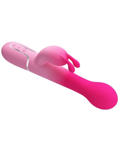 PRETTY LOVE - DEJON 3 EM 1 MULTIFUNCIONAL RABBIT VIBRADOR ROSA