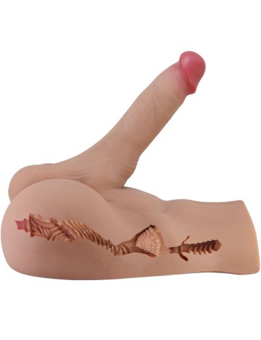 CRAZY BULL - MASTURBADOR REALISTA NATURAL RHYNE BACK