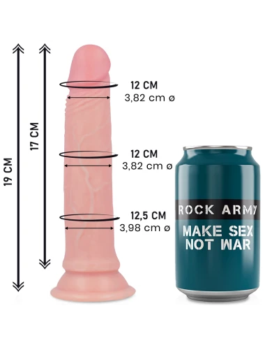 ROCKARMY - LIQUID SILICONE PREMIUM AVENGER REALISTIC 19 CM -O- 3.98 CM