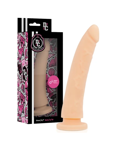 DELTA CLUB - BRINQUEDOS DILDO MÉDICO NATURAL SILICONE 17 CM -O- 3 CM