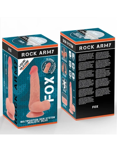 ROCKARMY - SILICONE LÍQUIDO FOX 19 CM -O- 3,2 CM