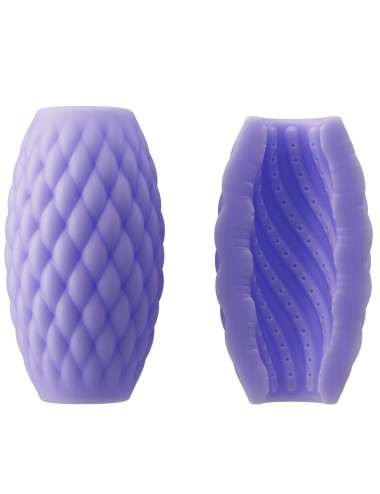PRETTY LOVE - MASTURBADOR MASCULINO SILICONE ATHENA EROS ROXO