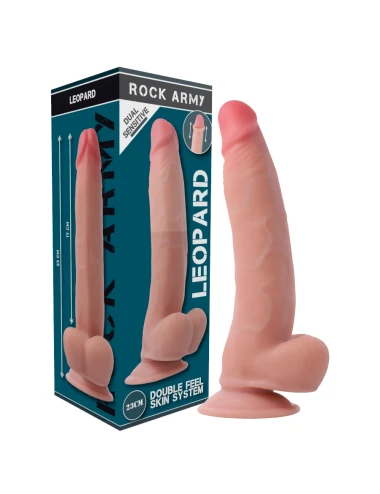 ROCKARMY - LEOPARDO DE DENSIDADE DUPLA ROCKARMY 23 CM -O- 4.77 CM