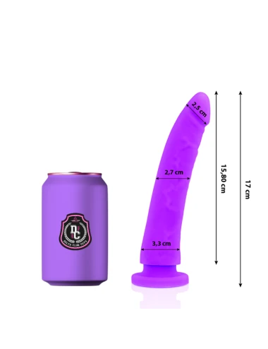 DELTA CLUB - TOYS LILAC DILDO MEDICAL SILICONE 17 CM -O- 3 CM
