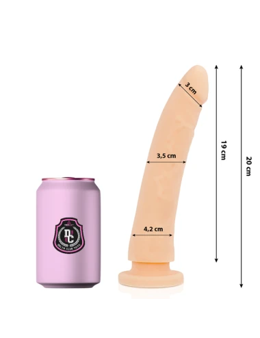 DELTA CLUB - TOYS DILDO MÉDICO NATURAL SILICONE 20 CM -O- 4 CM