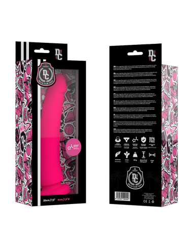 DELTA CLUB -TOYS DILDO MÉDICO ROSA SILICONE 20 CM -O- 4 CM