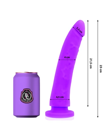 DELTA CLUB - TOYS LILAC DILDO MEDICAL SILICONE 23 CM -O- 4.5 CM