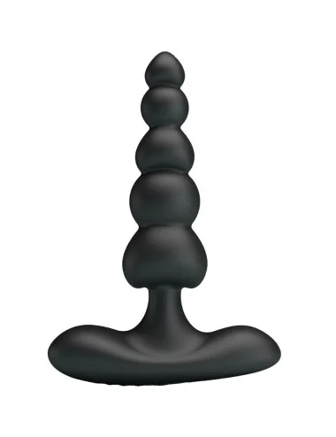 PRETTY LOVE - VIBRADOR ANAL SIDNEY 10 VIBRAÇÕES PRETO
