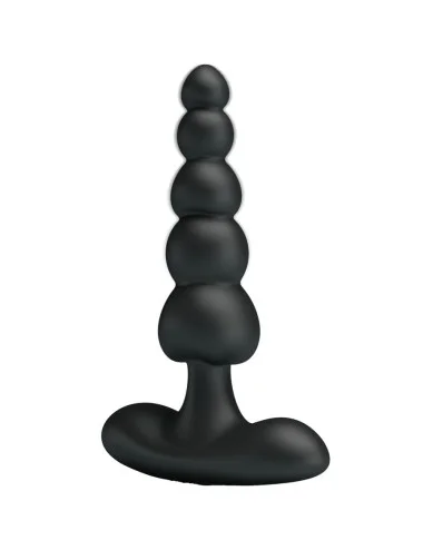 PRETTY LOVE - VIBRADOR ANAL SIDNEY 10 VIBRAÇÕES PRETO