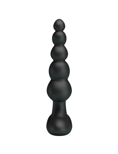 PRETTY LOVE - VIBRADOR ANAL SIDNEY 10 VIBRAÇÕES PRETO