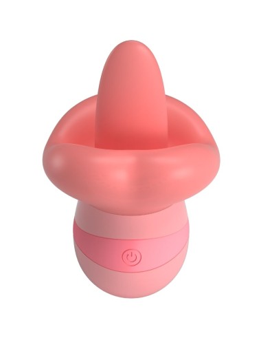 PRETTY LOVE - ESTIMULADOR DE CLITÓRIS KYLEE TONGUE 10 VIBRAÇÕES ROSA NUDE