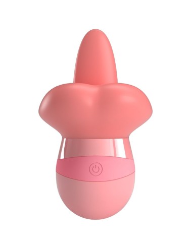 PRETTY LOVE - ESTIMULADOR DE CLITÓRIS KYLEE TONGUE 10 VIBRAÇÕES ROSA NUDE