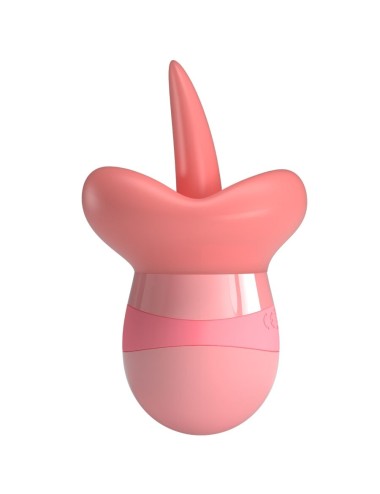 PRETTY LOVE - ESTIMULADOR DE CLITÓRIS KYLEE TONGUE 10 VIBRAÇÕES ROSA NUDE