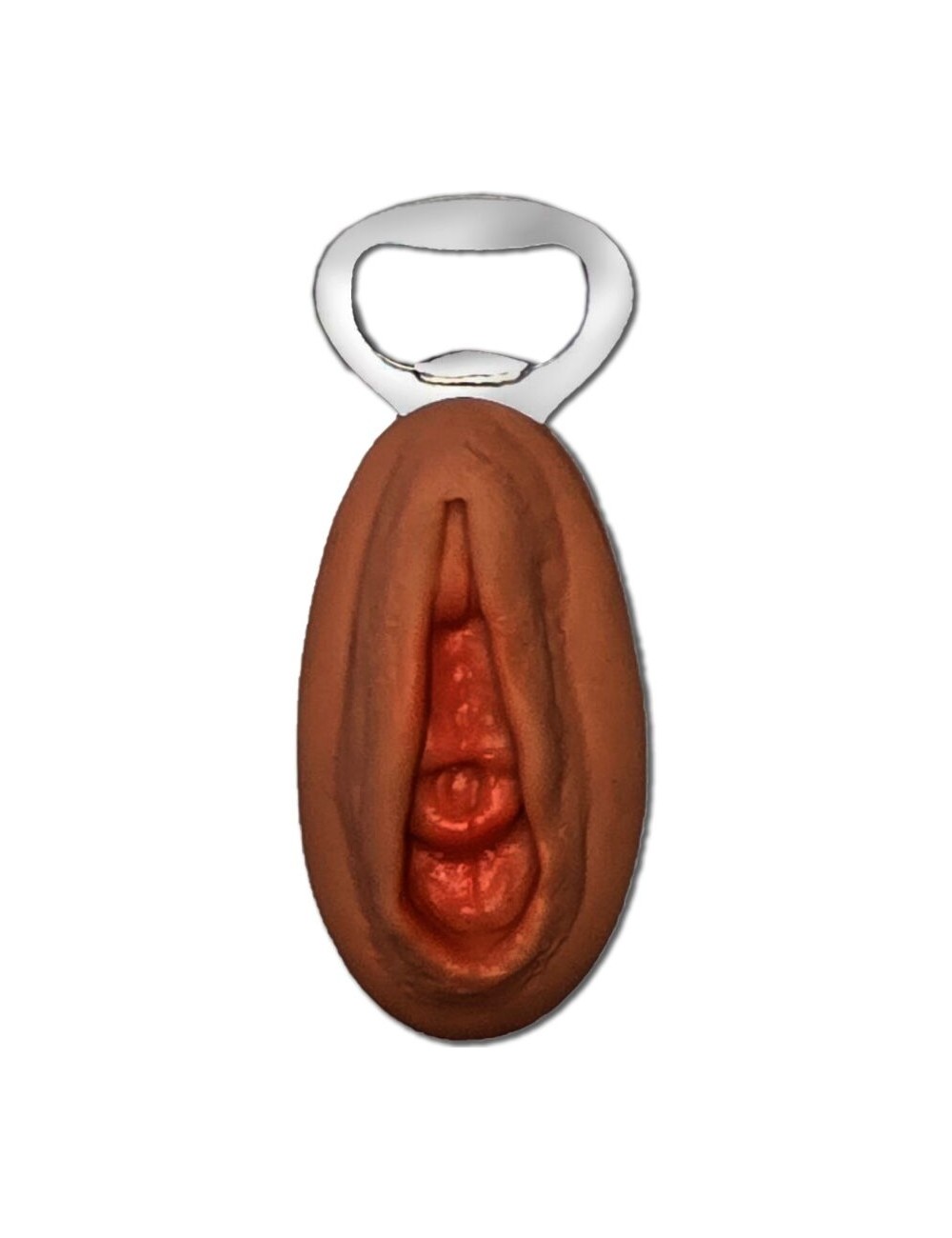 DIABLO PICANTE - ABRIDOR EM FORMA DE VAGINA MULATO DIABLO PICANTE - ABRIDOR EM FORMA DE VAGINA MULATO
