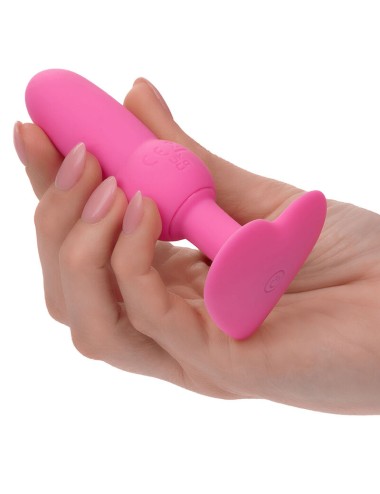 CALEXOTICS - FIRST TIME PLUG ANAL SONDA DE CONTAS 10 VIBRAÇÕES ROSA