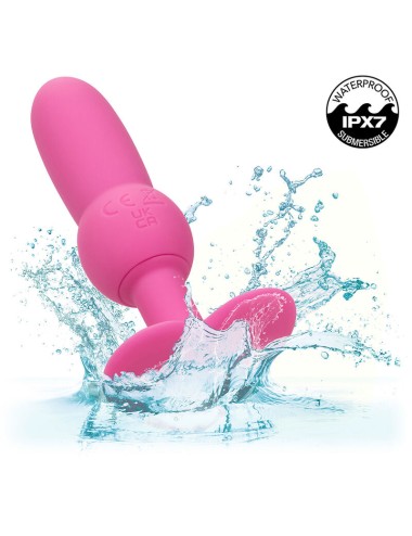 CALEXOTICS - FIRST TIME PLUG ANAL SONDA DE CONTAS 10 VIBRAÇÕES ROSA