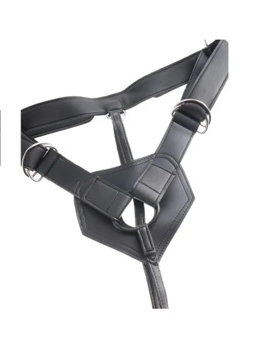 KING COCK - HARNESS COM PÊNIS NATURAL REALISTA 22
