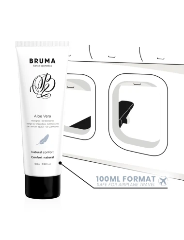 BRUMA - GEL DESLIZANTE DE ALOE VERA NATURAL CONFORT 100 ML