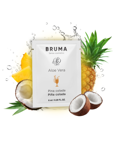 BRUMA - GEL DESLIZANTE DE ALOE VERA SABOR PINA COLADA 6 ML