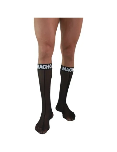 MACHO - MEIAS FINAS TAMANHO ÚNICO PRETO