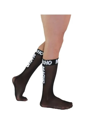 MACHO - MEIAS FINAS TAMANHO ÚNICO PRETO