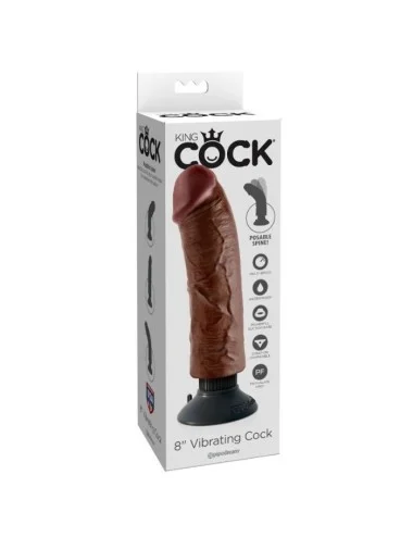 KING COCK - GALO VIBRANTE MARROM 20
