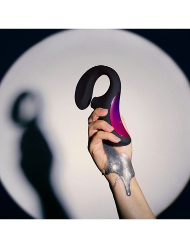 LELO - ENIGMA CRUISE DUPLO ESTIMULAO SONIC MASSAGER PRETO