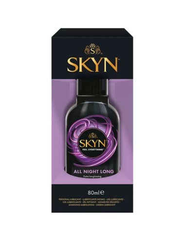 SKYN - LUBRIFICANTE À BASE DE SILICONE PARA TODA A NOITE 80 ML