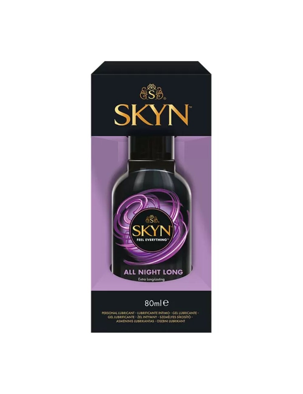 SKYN - LUBRIFICANTE À BASE DE SILICONE PARA TODA A NOITE 80 ML SKYN - LUBRIFICANTE À BASE DE SILICONE PARA TODA A NOITE 80 ML